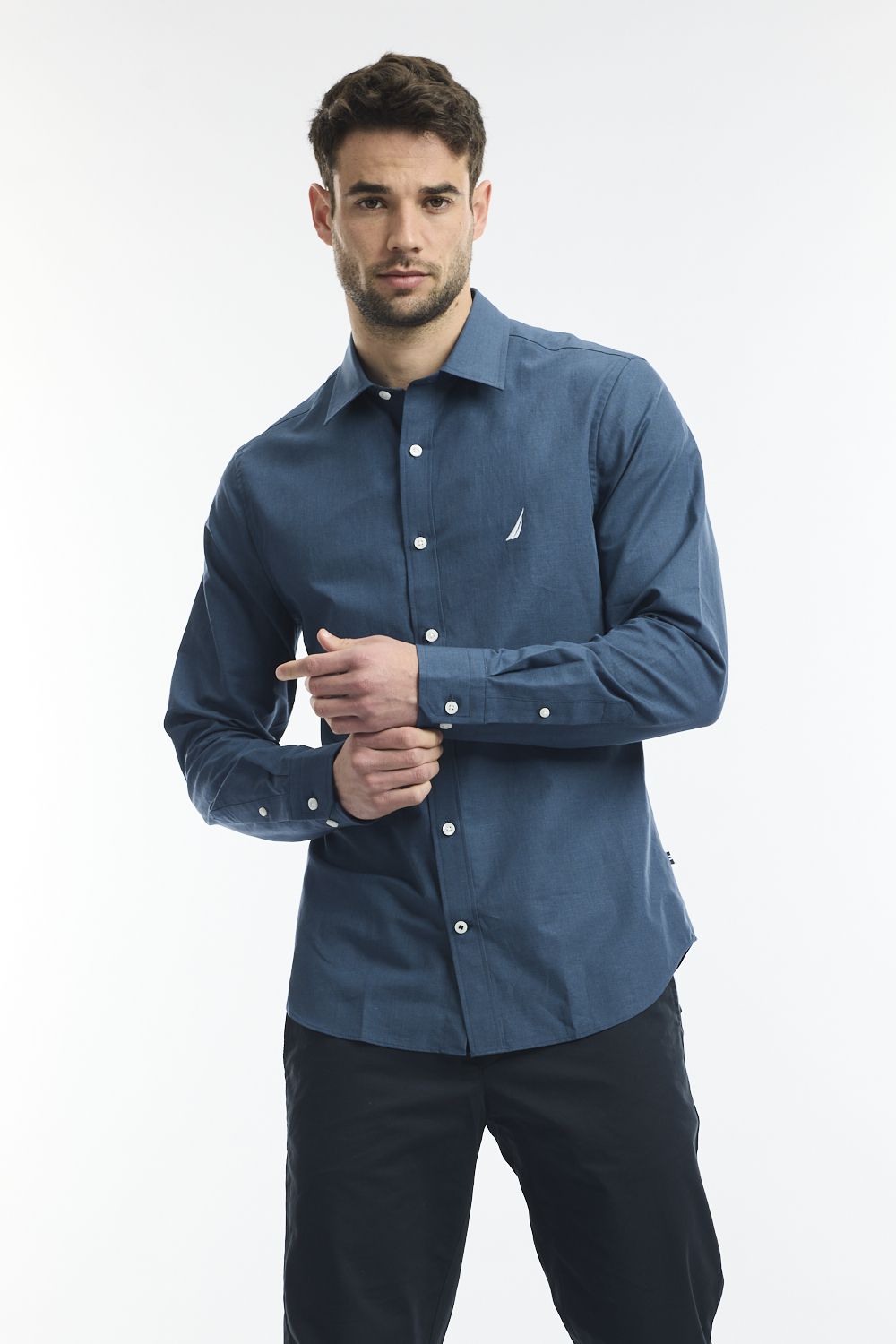 חולצה מכופתרת אופנתית TAILORED FIT