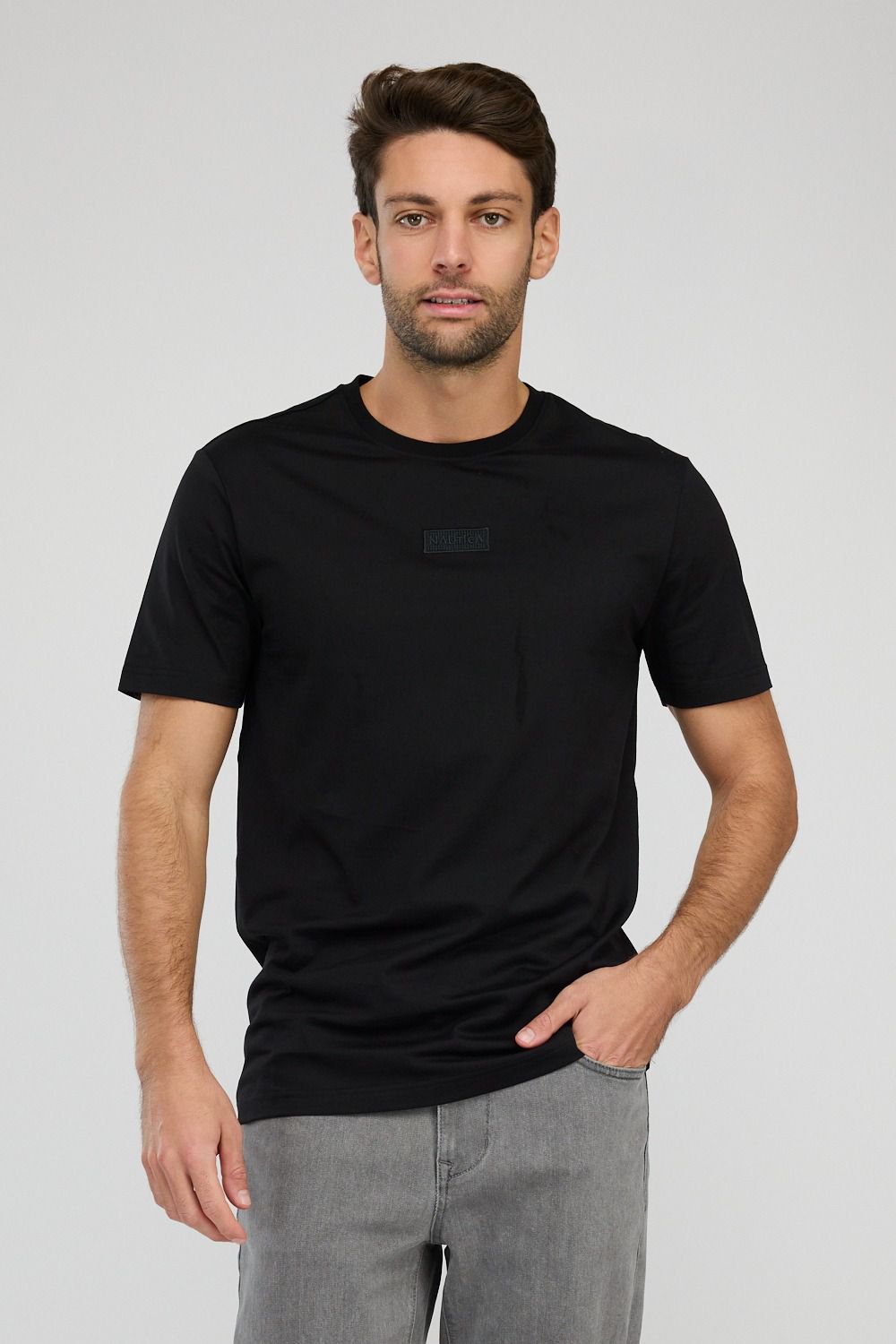 חולצת טי-שירט קצרה לגברים