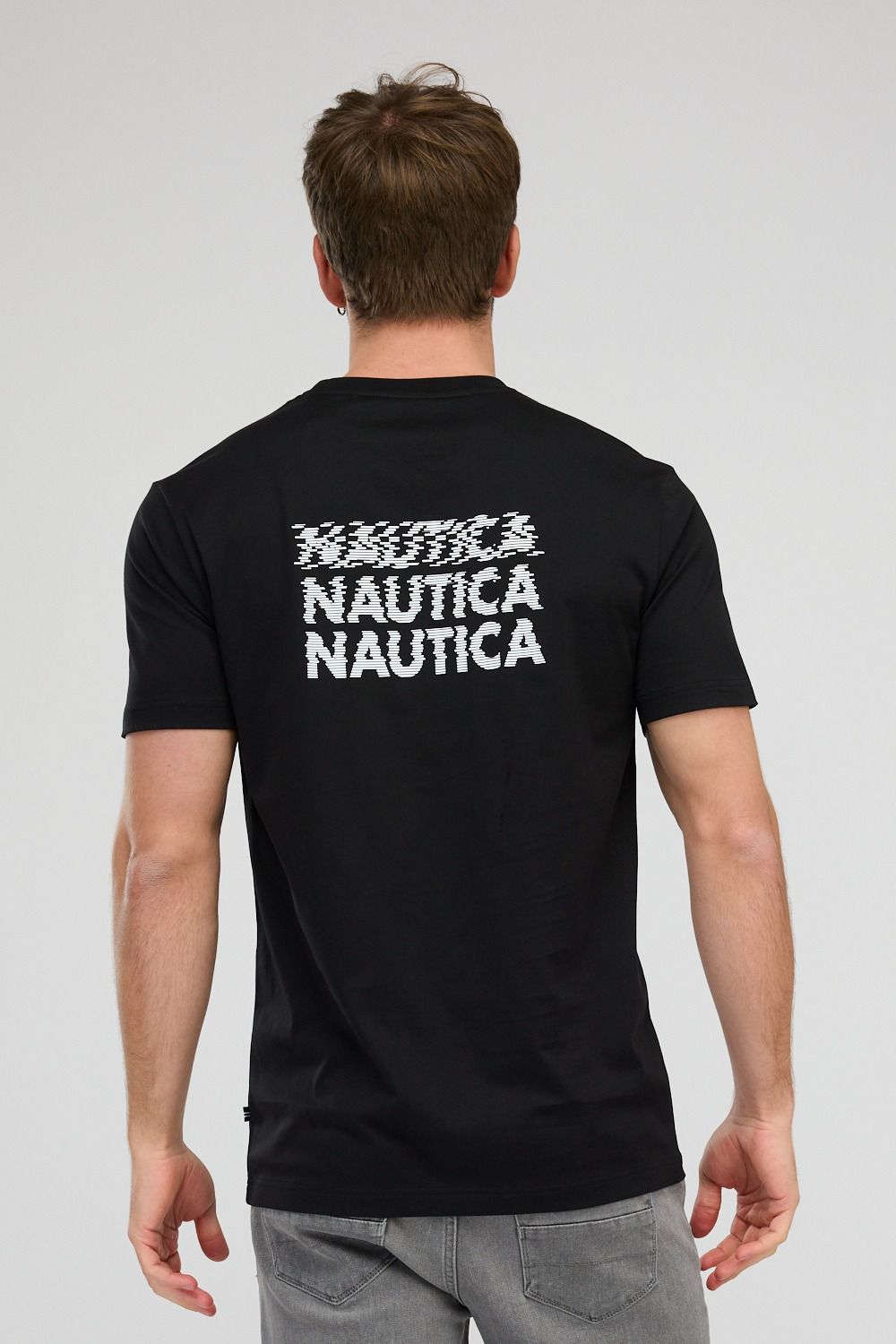 חולצת טי-שירט קצרה לגברים