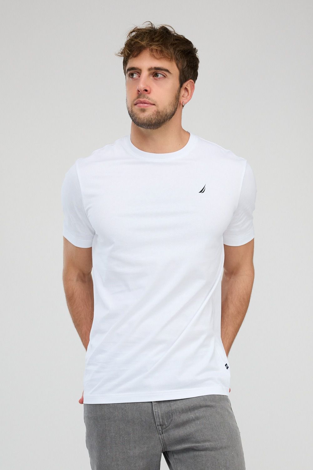 חולצת טי-שירט קצרה לגברים