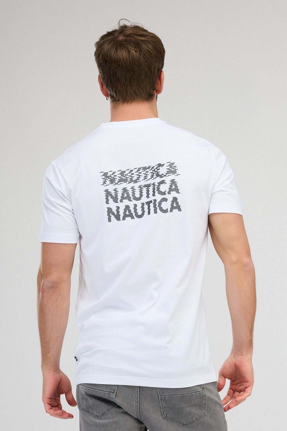 חולצת טי-שירט קצרה לגברים