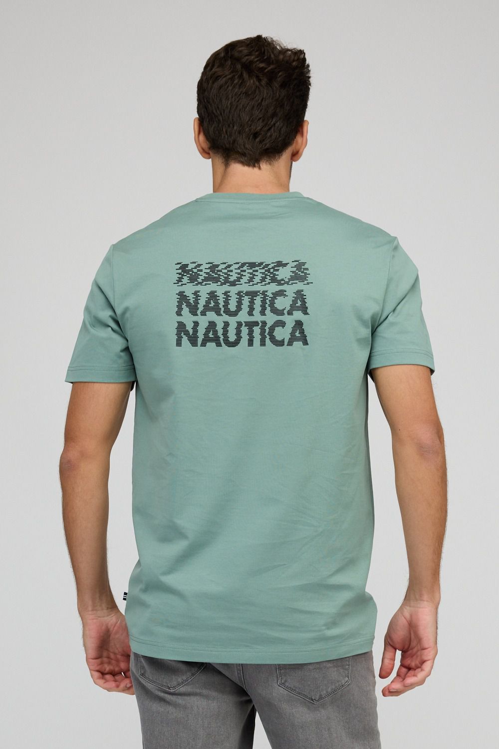 חולצת טי-שירט קצרה לגברים