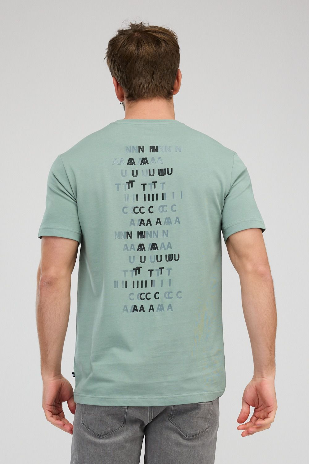 חולצת טי-שירט קצרה לגברים