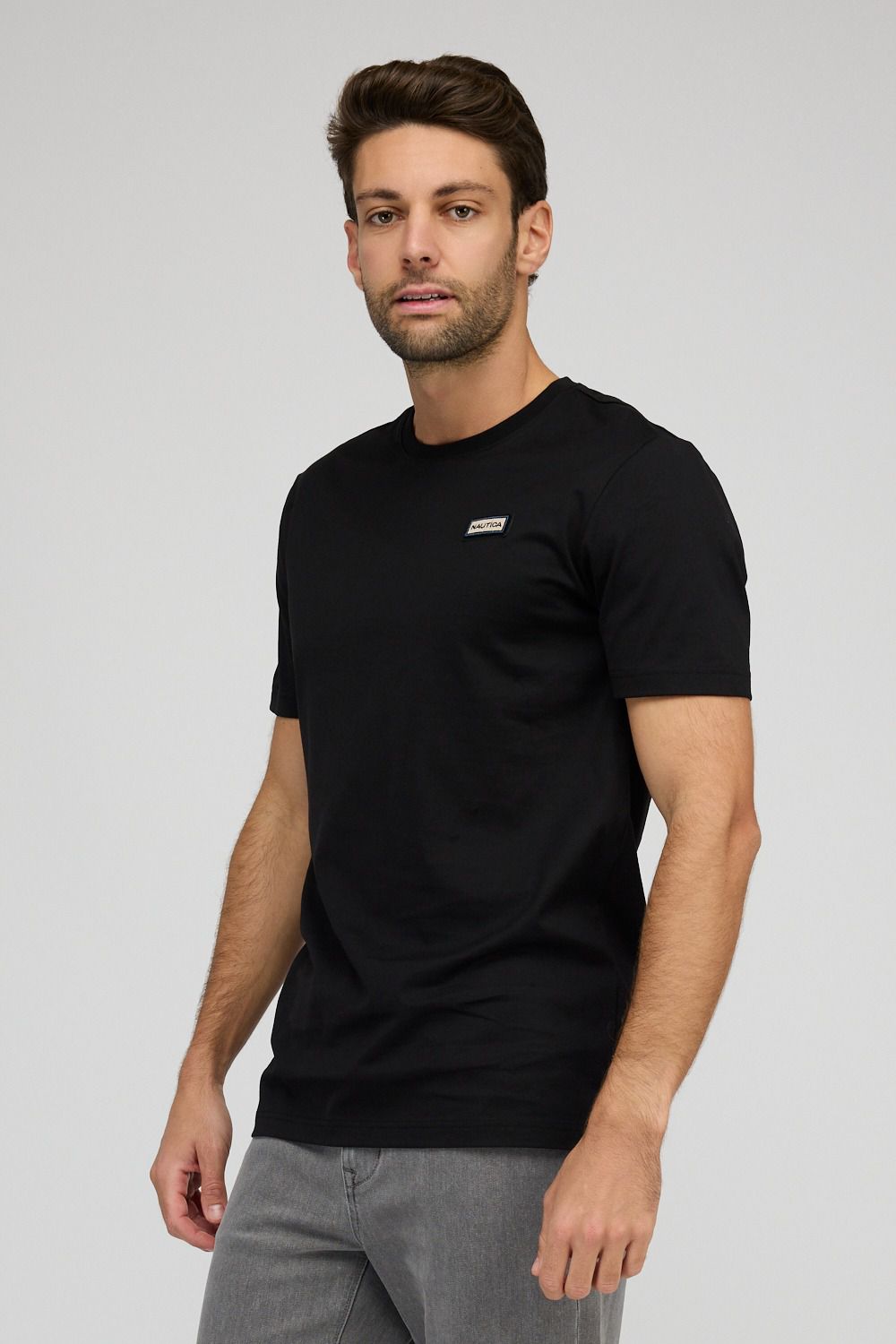 חולצת טי-שירט קצרה לגברים