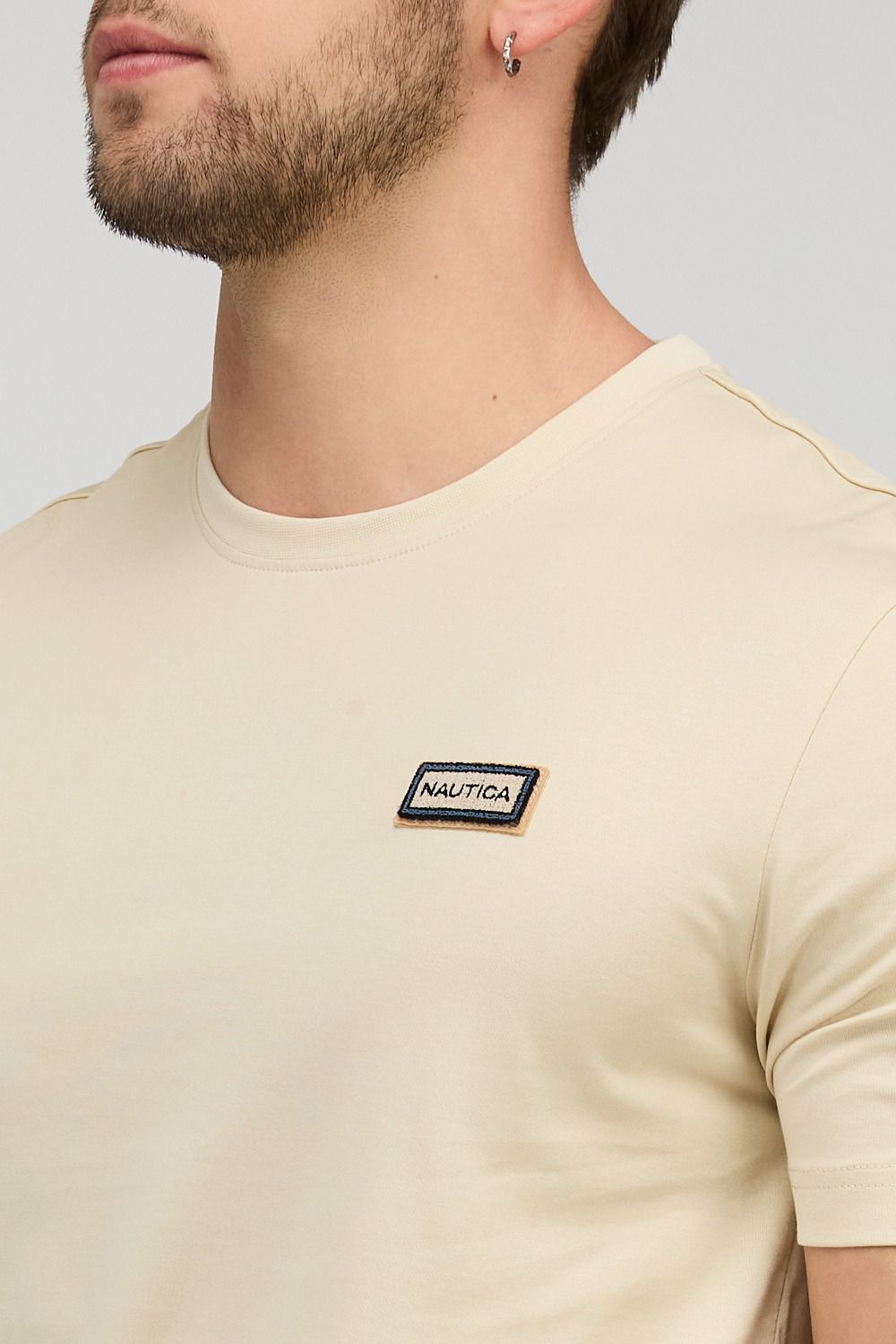 חולצת טי-שירט קצרה לגברים