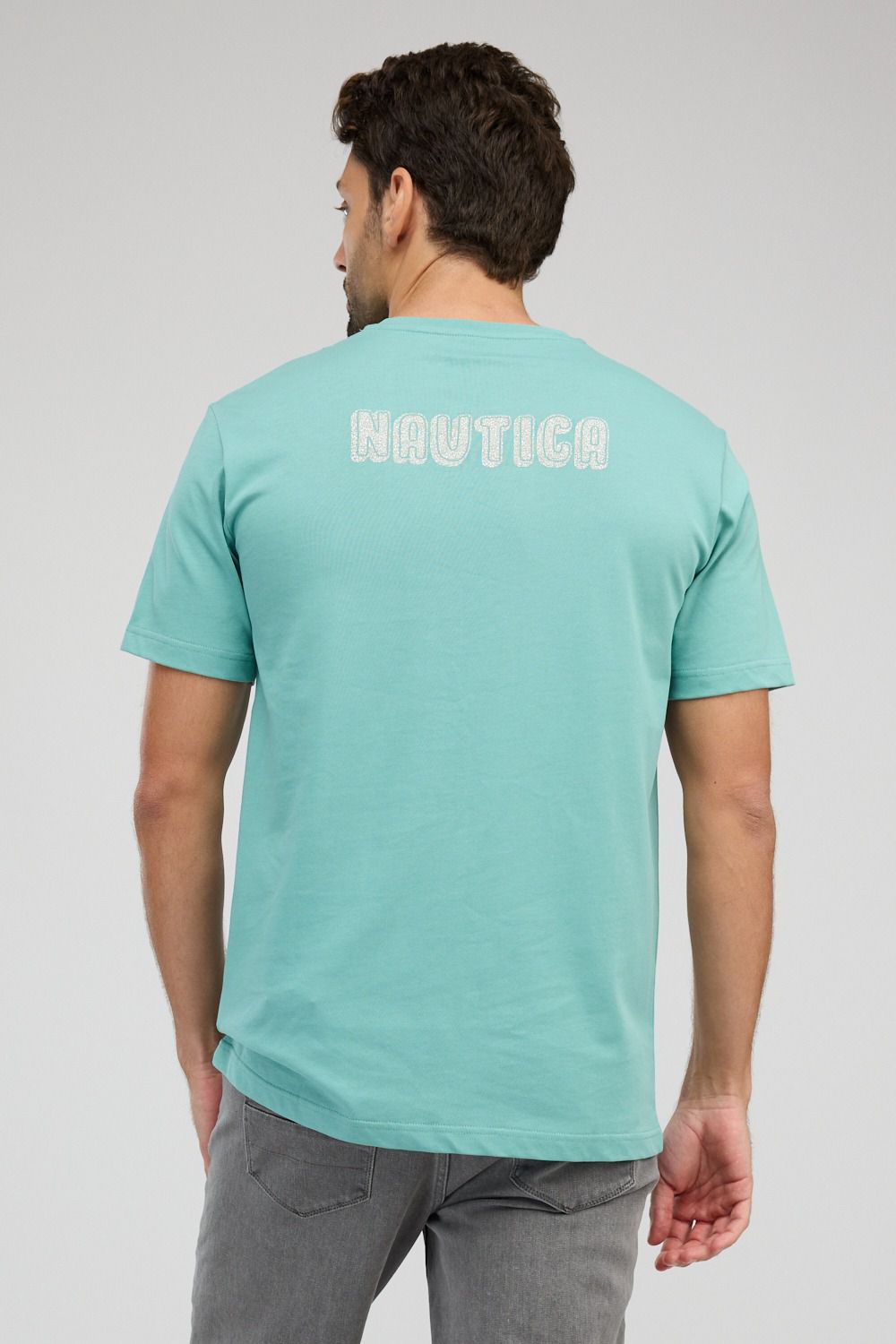 חולצת טי-שירט קצרה לגברים