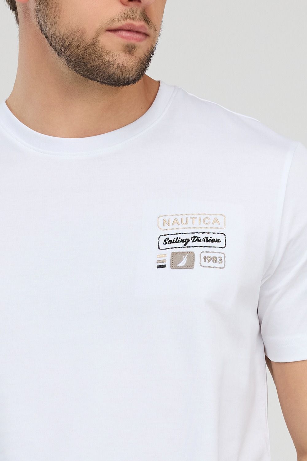 חולצת טי-שירט קצרה לגברים