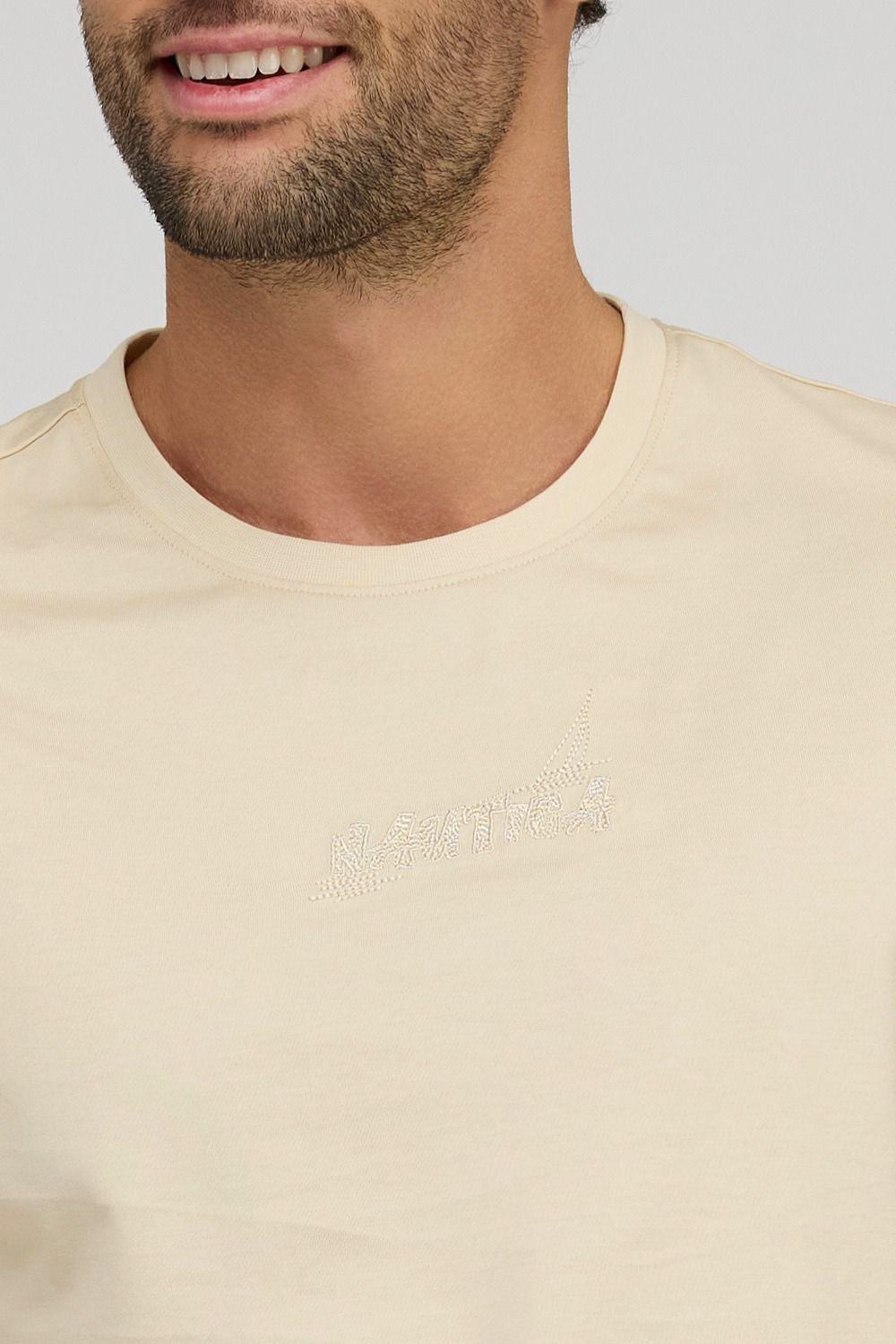 חולצת טי-שירט קצרה לגברים