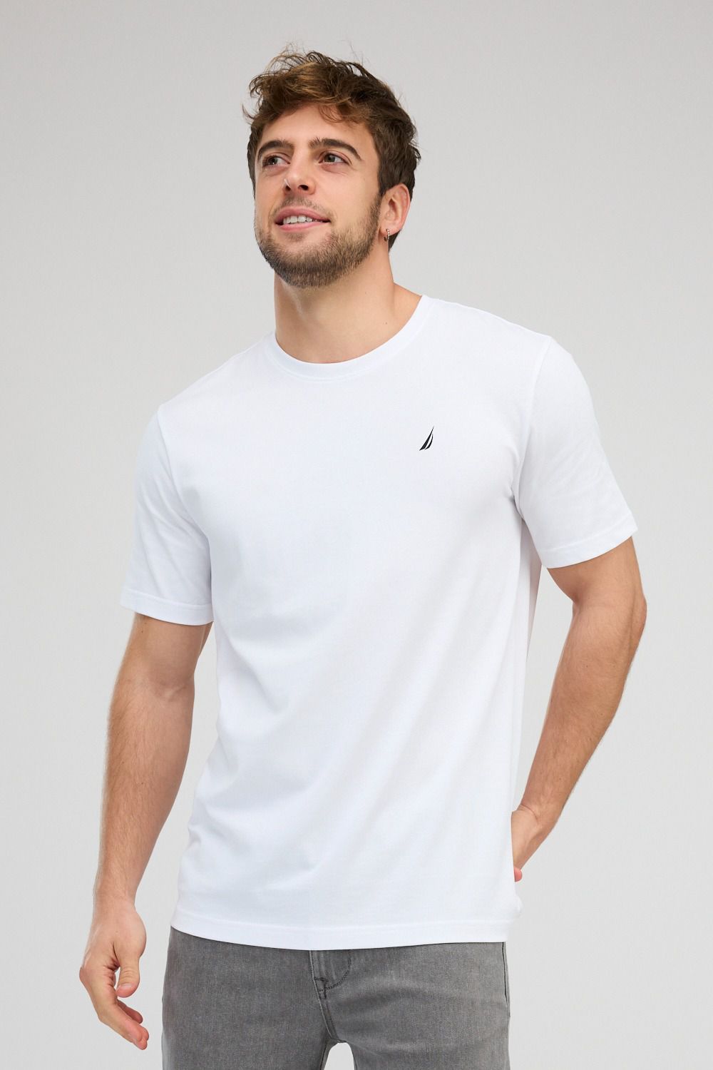 חולצת טי-שירט קצרה לגברים