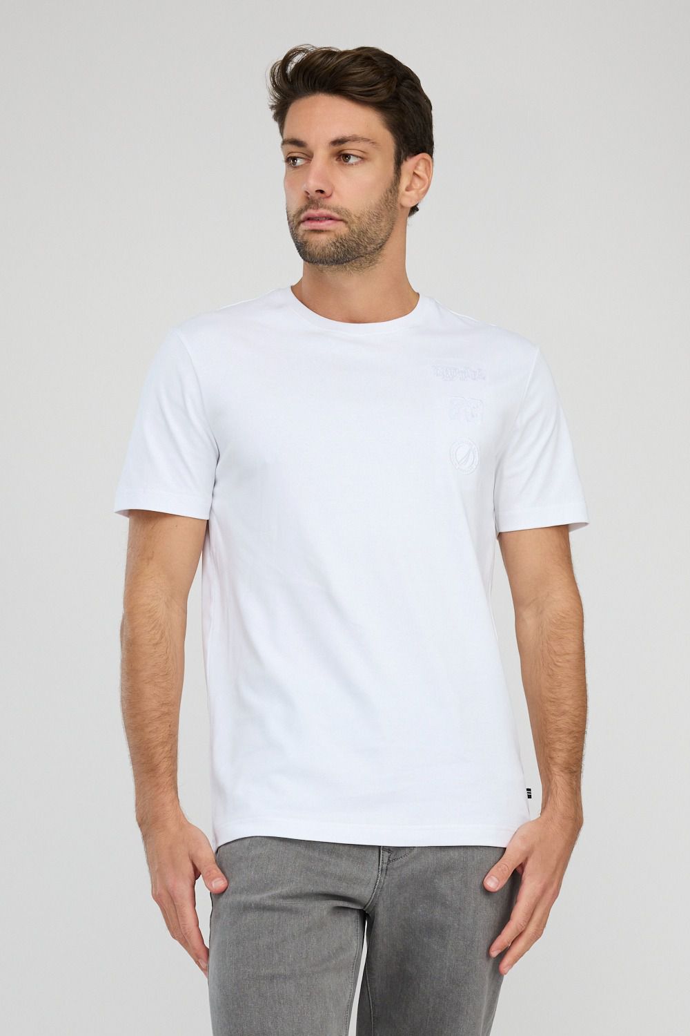 חולצת טי-שירט קצרה לגברים