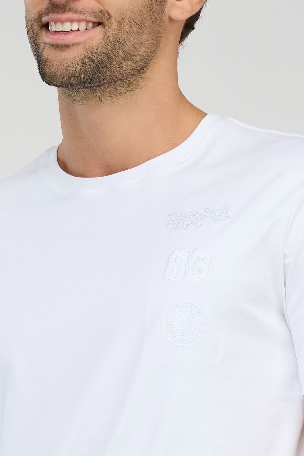 חולצת טי-שירט קצרה לגברים