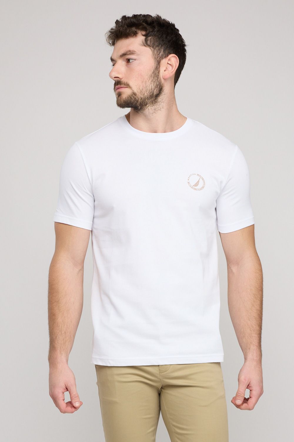 חולצת טי-שירט קצרה לגברים