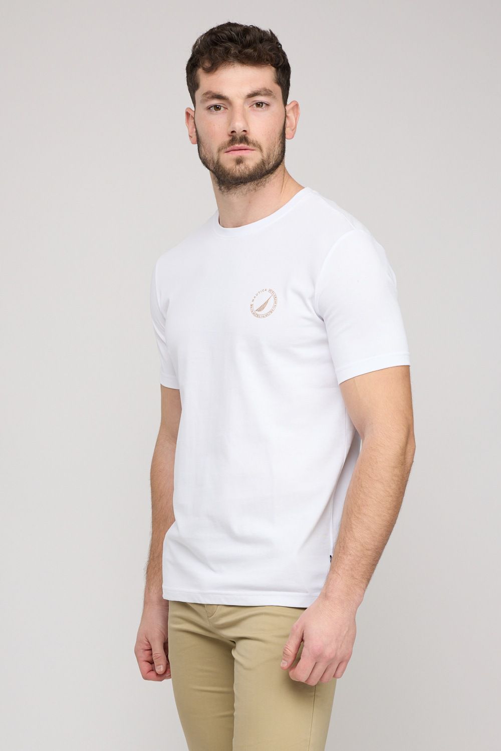 חולצת טי-שירט קצרה לגברים