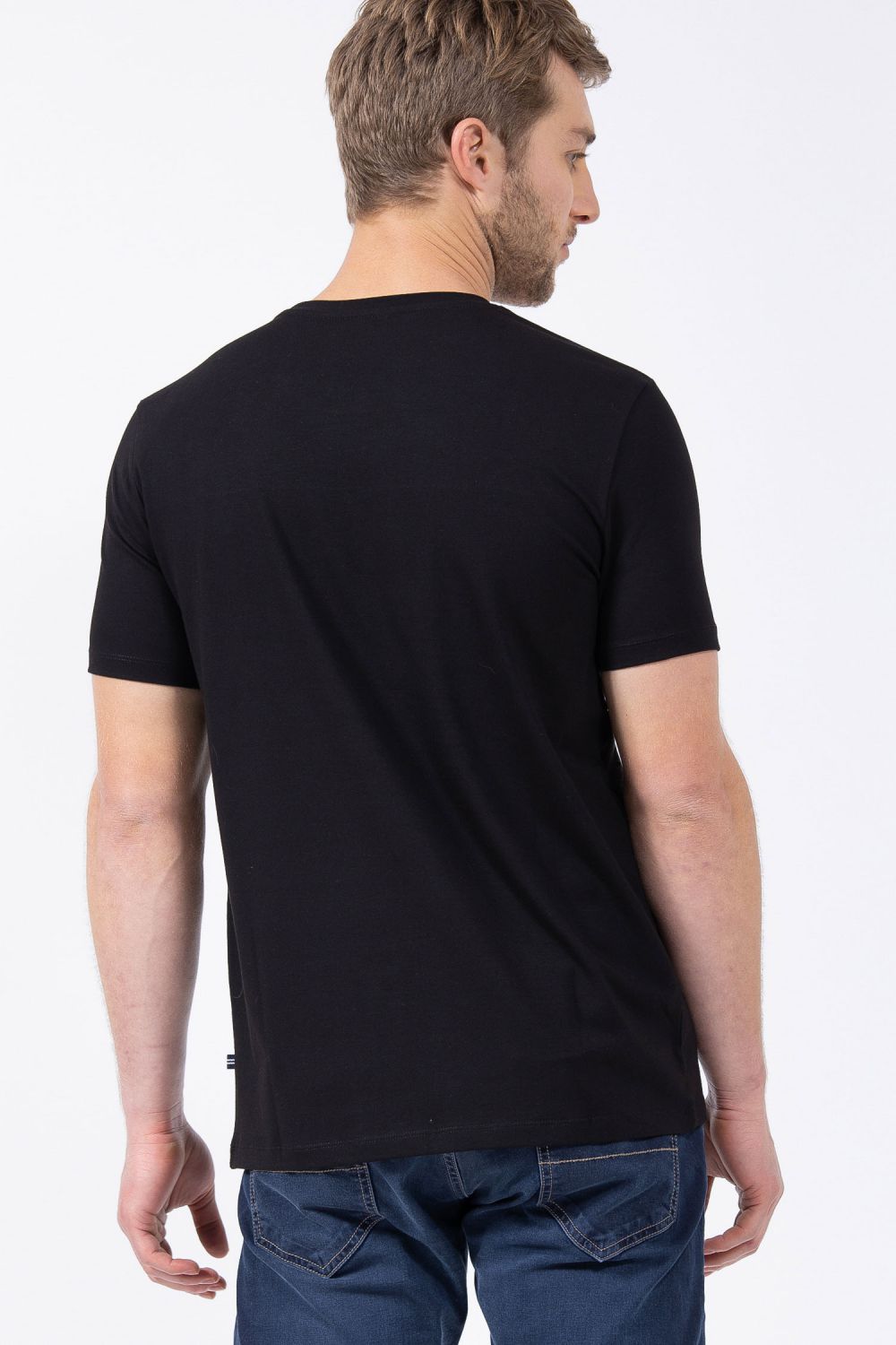 טי שירט בהדפס טקסטורה 83