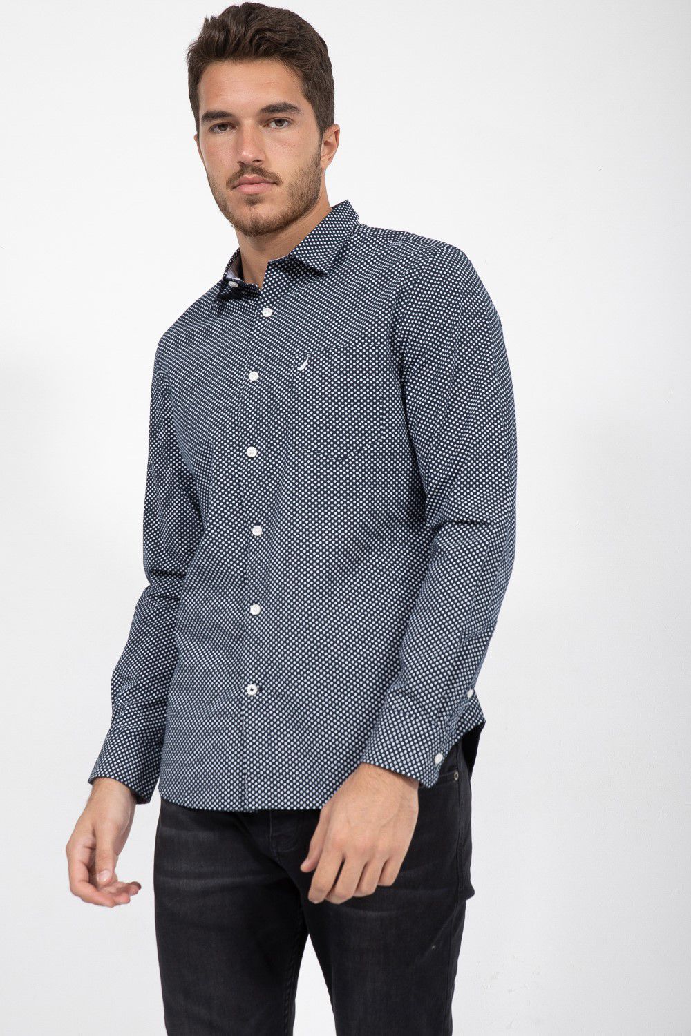 חולצה מכופתרת TAILORED FIT בהדפס פרחים