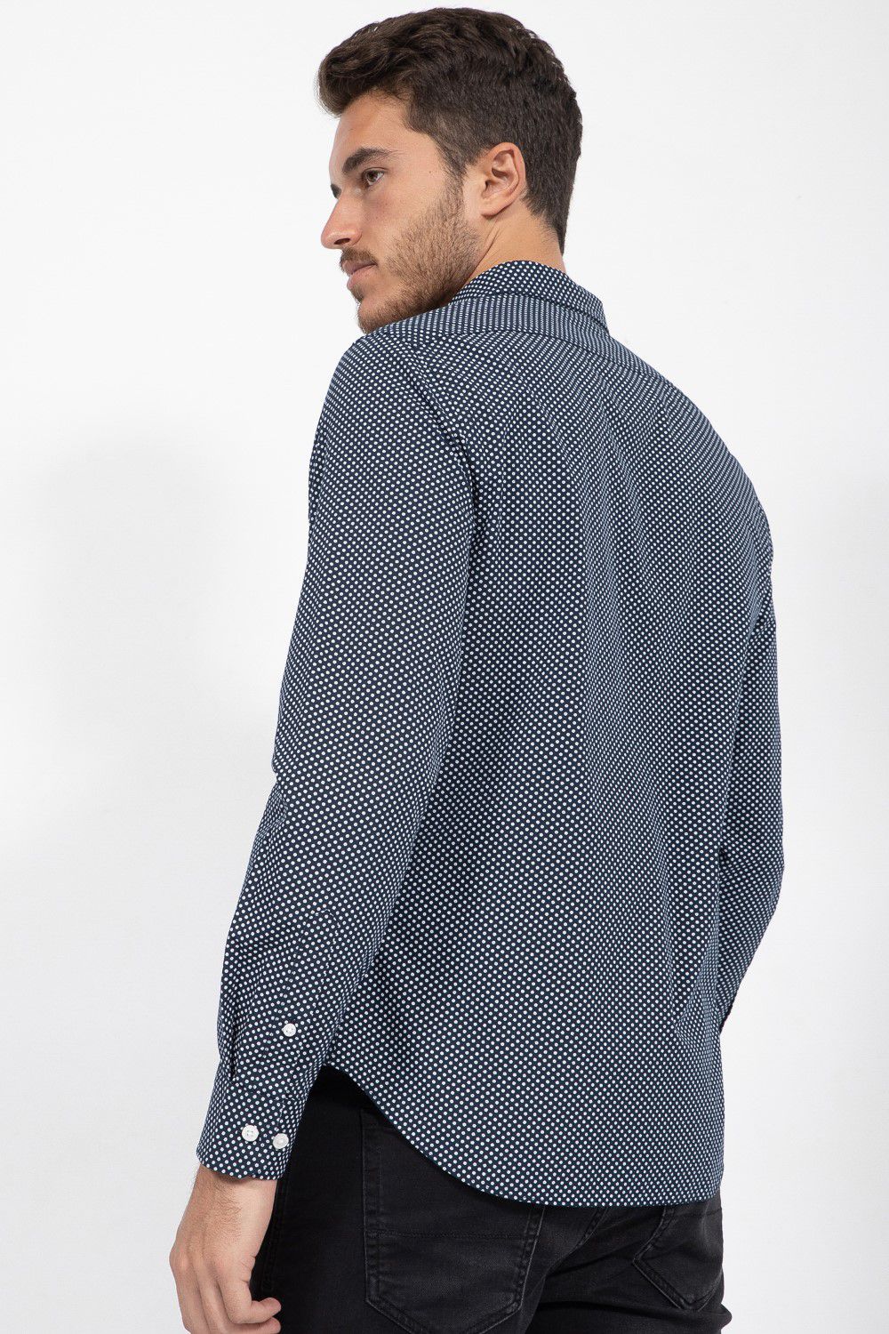 חולצה מכופתרת TAILORED FIT בהדפס פרחים