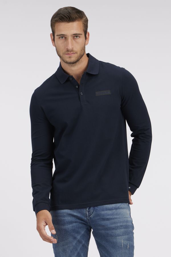 חולצת סטרצ’ SLIM FIT עם צווארון לגבר