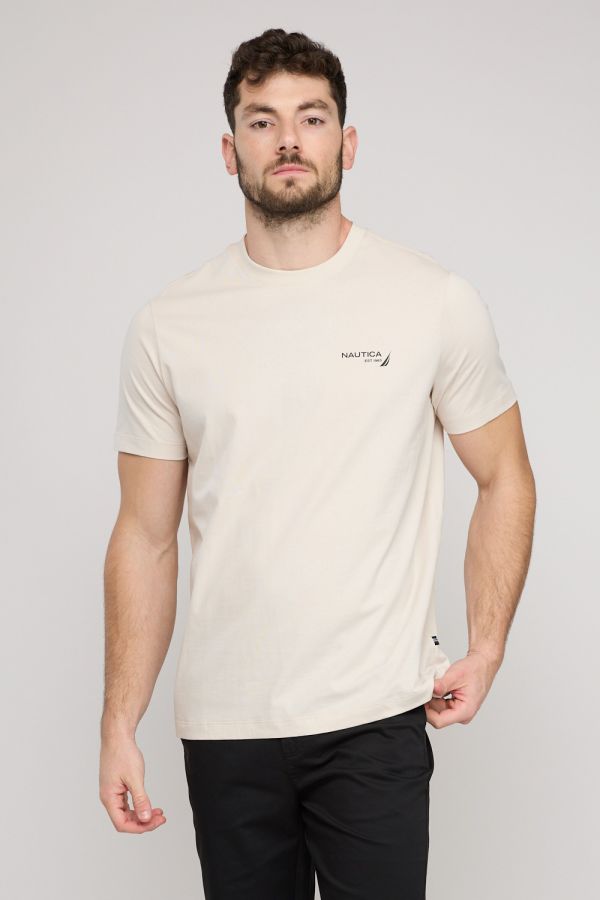 חולצת טי-שירט קצרה לגברים