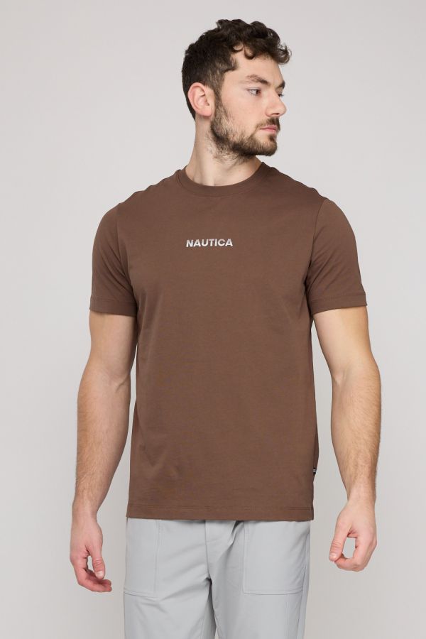 חולצת טי-שירט קצרה לגברים