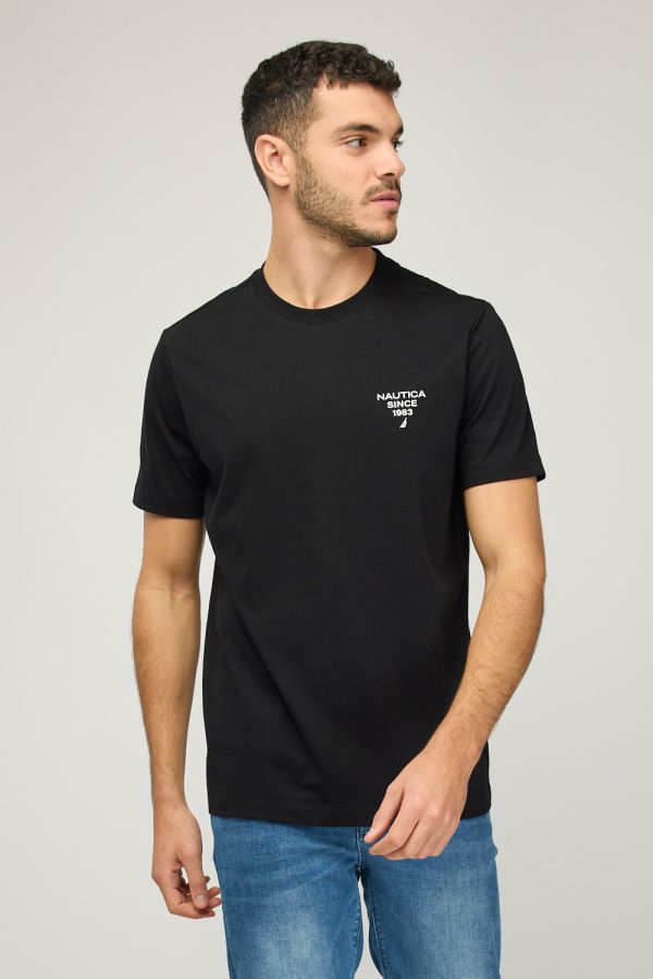 חולצת טי-שירט קצרה לגברים