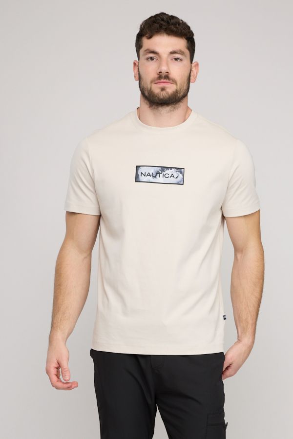 חולצת טי-שירט קצרה לגברים