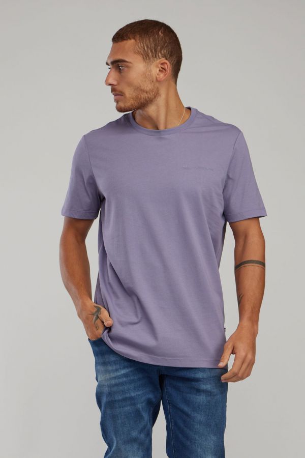 טי שירט עם שרוולים קצרים והדפס Nautica לגברים