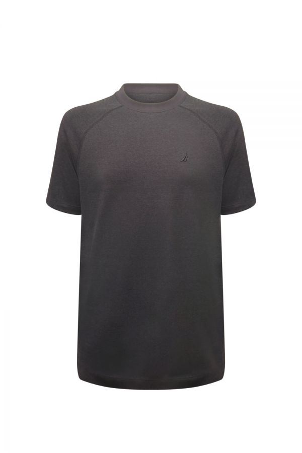 טי שירט Nautica לגברים בגזרת רגלן