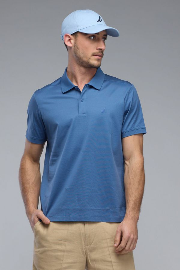 חולצת פולו Nautica עם לוגו לגברים