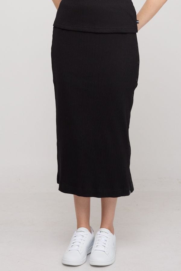 חצאית מידי ריב לנשים חצאית