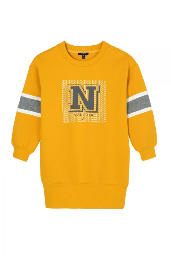סווטשירט לילדים עם  לוגו Nautica