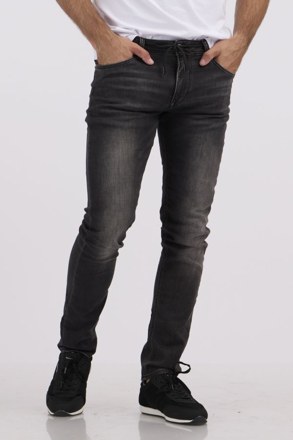 ג’ינס SLIM עם שרוכים במותן