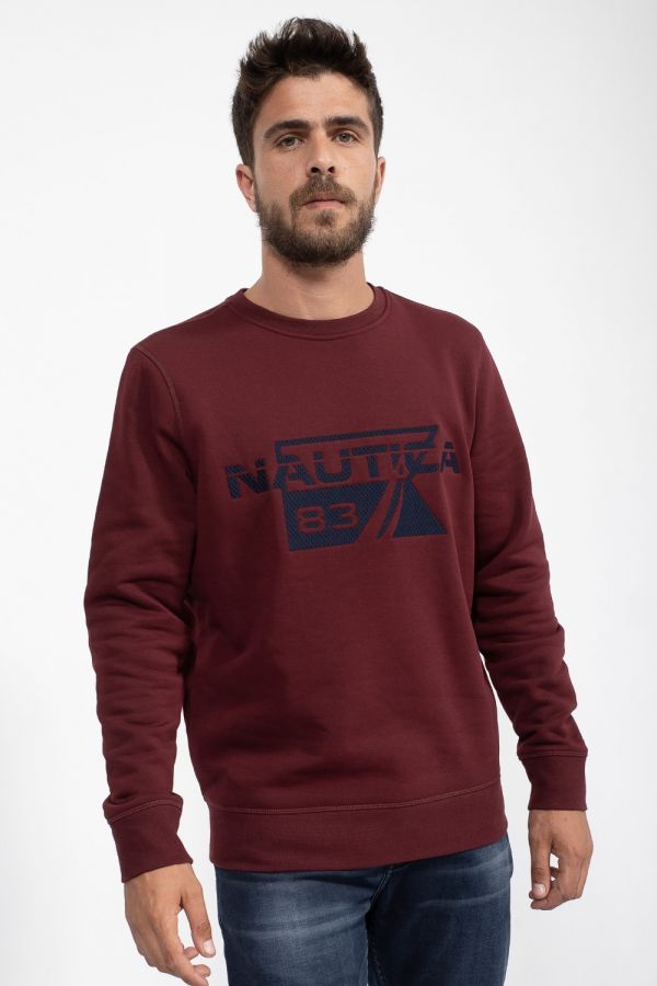סווטשירט עם רקמת NAUTICA 83