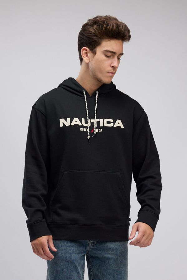 סווטשירט עם קפוצ’ון Nautica לגברים