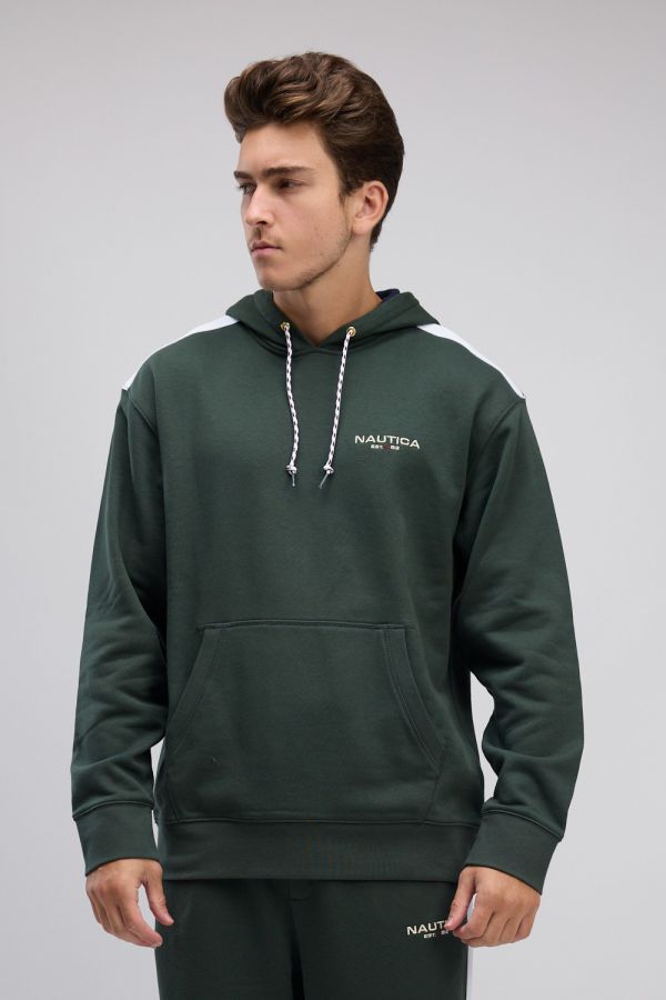 סווטשירט עם קפוצ’ון Nautica לגברים