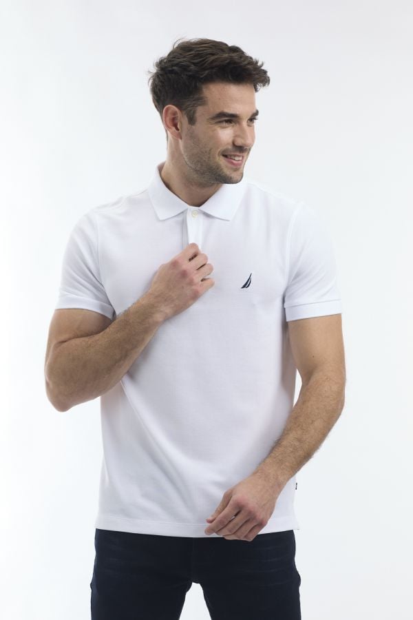 חולצת פולו SLIM FIT מבד מנדף
