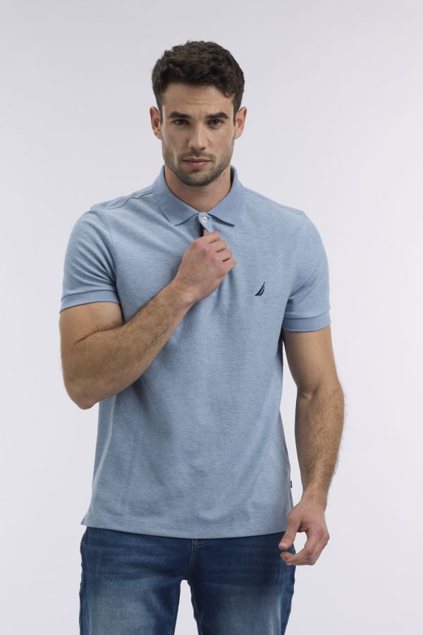 חולצת פולו SLIM FIT מבד מנדף