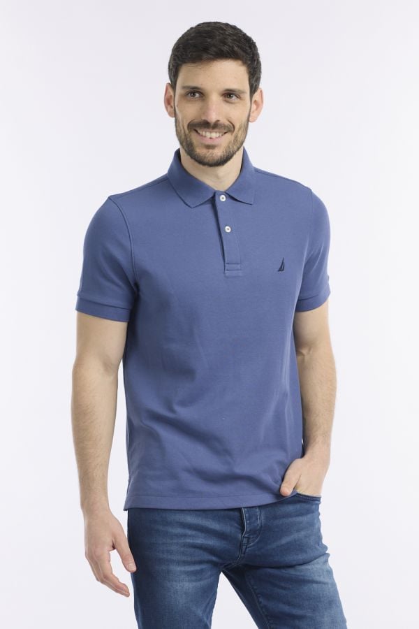 חולצת פולו SLIM FIT מבד מנדף