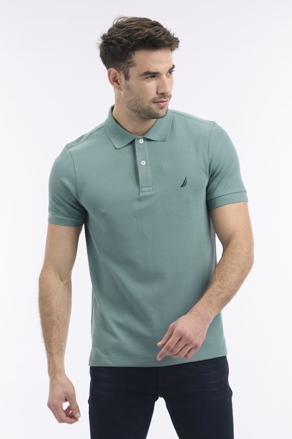 חולצת פולו SLIM FIT מבד מנדף