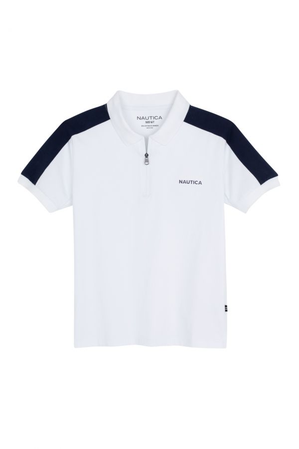 חולצת פולו עם רוכסן לילדים (2-12)