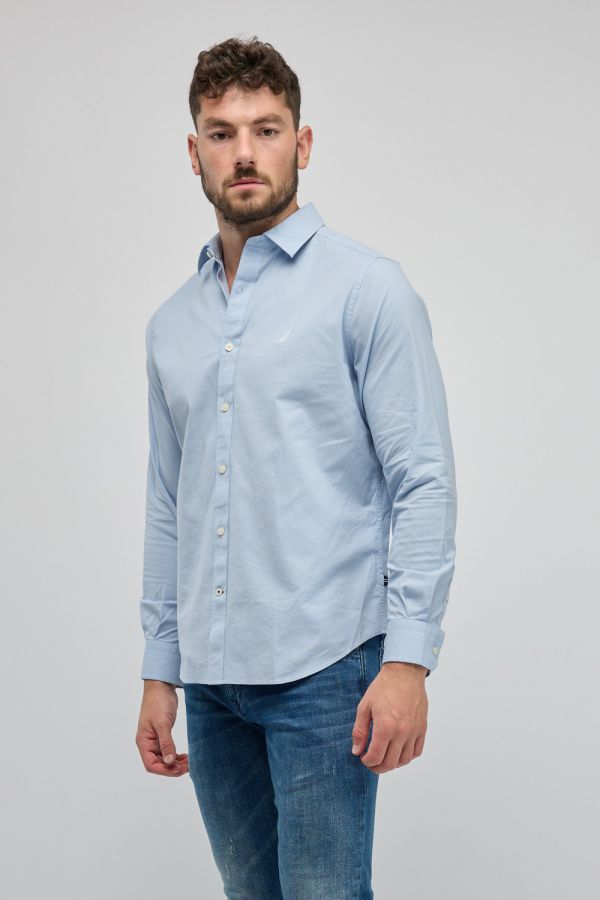 חולצה מכופתרת עם שרוולים ארוכים Nautica לגברים