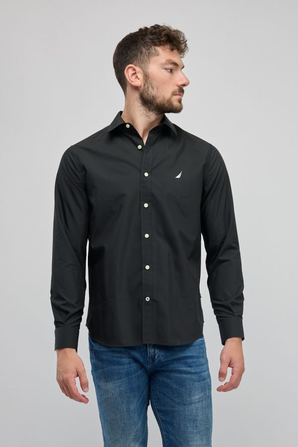 חולצה מכופתרת עם שרוולים ארוכים Nautica לגברים