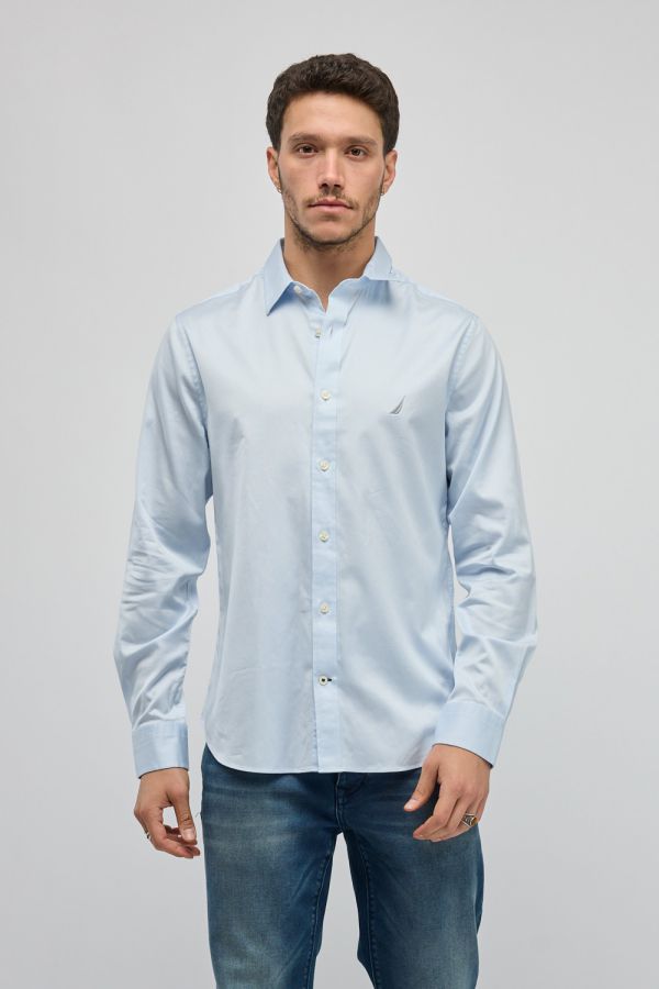 חולצה מכופתרת עם שרוולים ארוכים Nautica לגברים