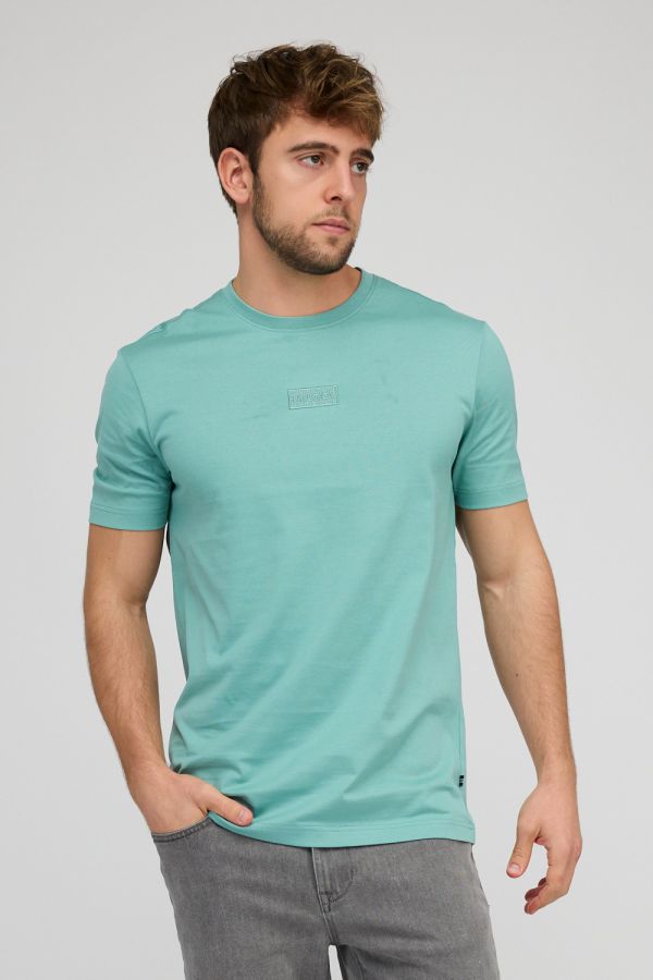 חולצת טי-שירט קצרה לגברים