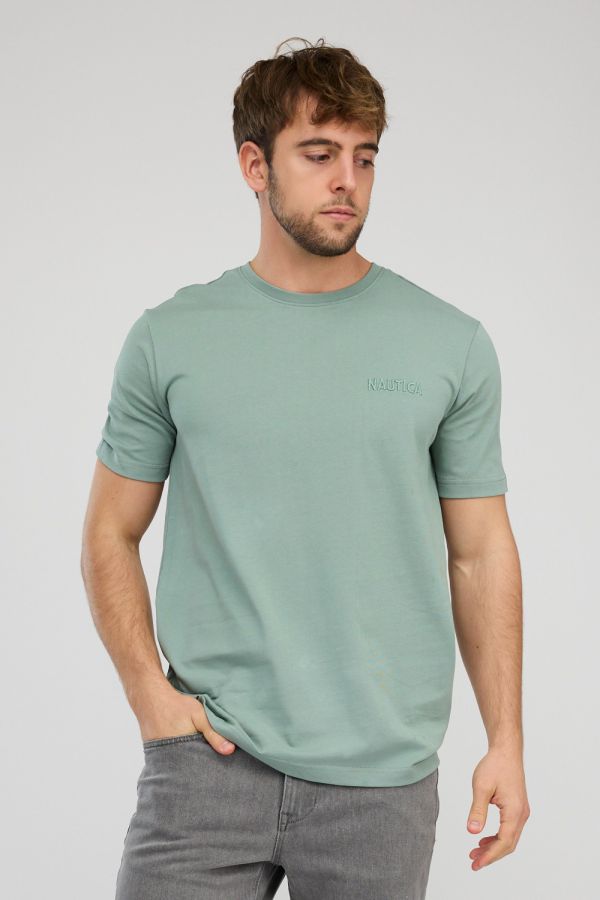 חולצת טי-שירט קצרה לגברים