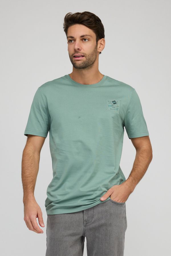 חולצת טי-שירט קצרה לגברים