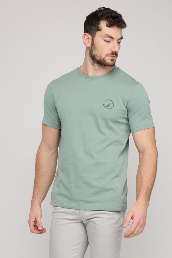 חולצת טי-שירט קצרה לגברים