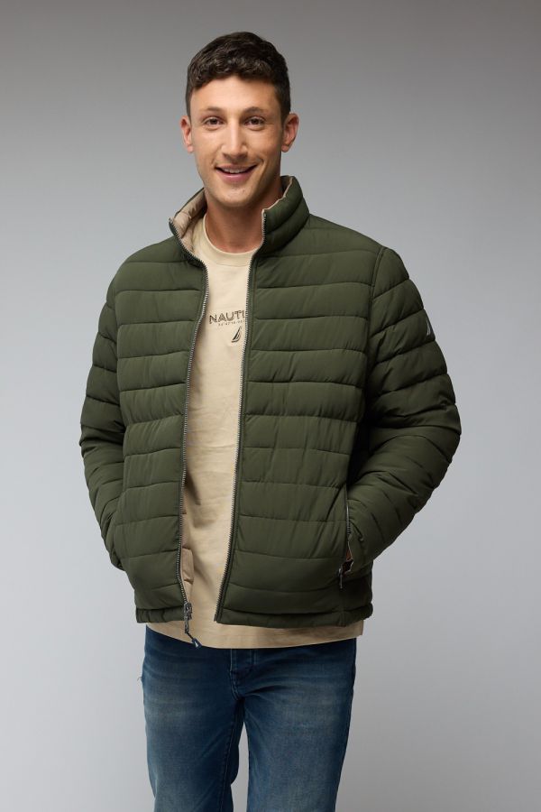ג’קט פופר דו צדדי Nautica לגברים