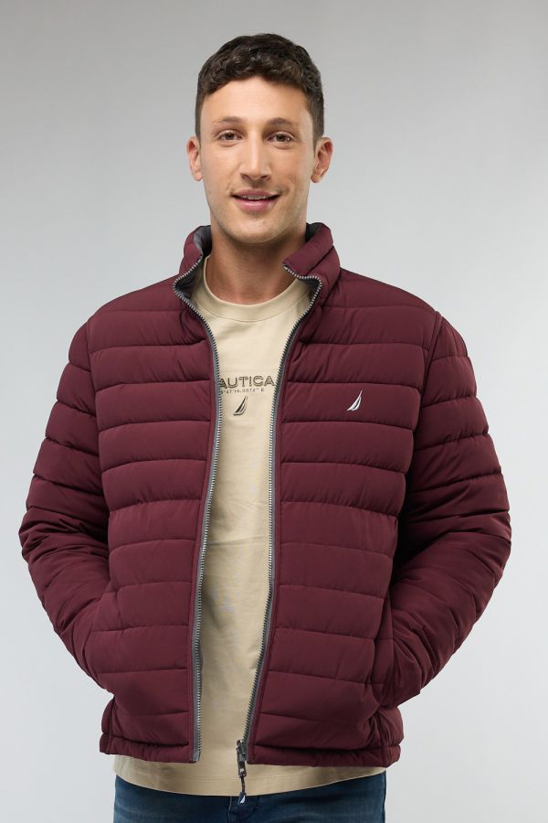 ג’קט פופר דו צדדי Nautica לגברים