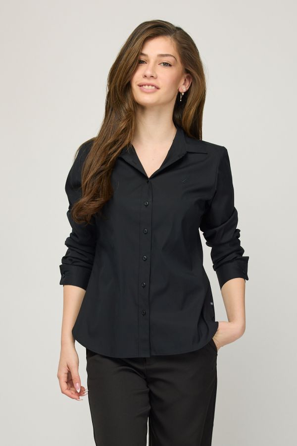 חולצת בד ארוכה לנשים