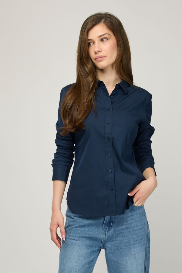 חולצת בד ארוכה לנשים